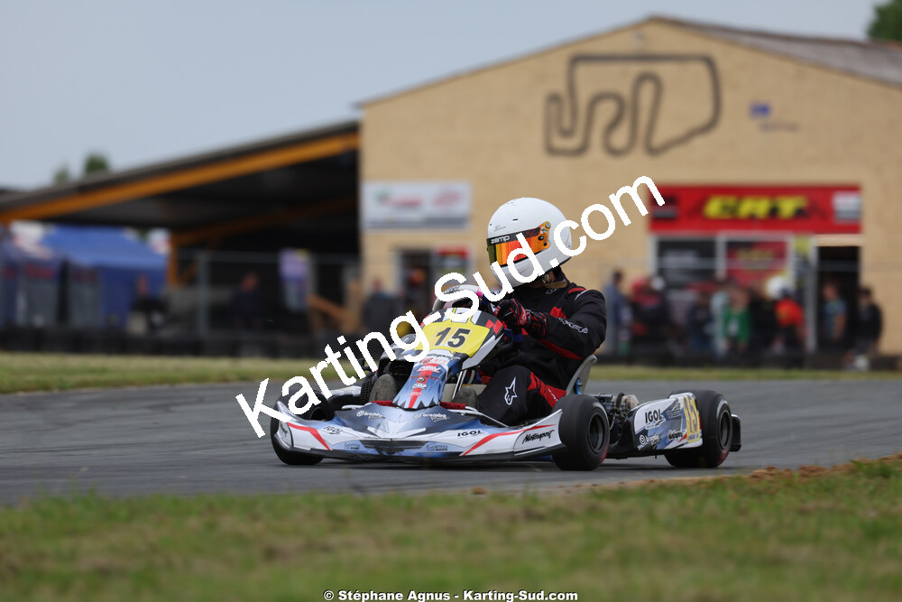 Léo AYARI — 10/05/2026 : 3ème manche du Trophée Ufolep Kart Nouvelle Aquitaine à Saint-Genis-de-Saintonge (photos Stéphane Agnus) 2026 — karting