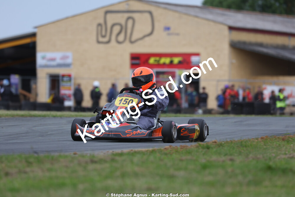 Romain BARDET — 10/05/2026 : 3ème manche du Trophée Ufolep Kart Nouvelle Aquitaine à Saint-Genis-de-Saintonge (photos Stéphane Agnus) 2026 — karting