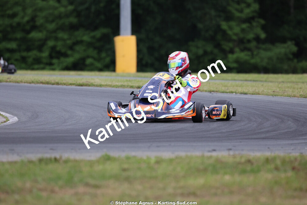 Baptiste STEFANAZZI — 10/05/2026 : 3ème manche du Trophée Ufolep Kart Nouvelle Aquitaine à Saint-Genis-de-Saintonge (photos Stéphane Agnus) 2026 — karting