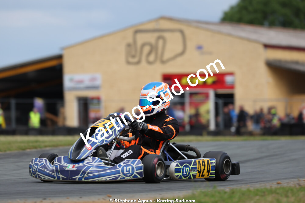 Jules BAQUE — 10/05/2026 : 3ème manche du Trophée Ufolep Kart Nouvelle Aquitaine à Saint-Genis-de-Saintonge (photos Stéphane Agnus) 2026 — karting