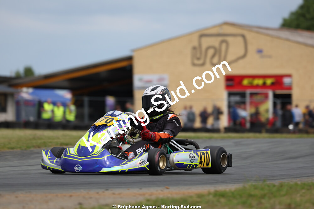 Lola CHABOCHE — 10/05/2026 : 3ème manche du Trophée Ufolep Kart Nouvelle Aquitaine à Saint-Genis-de-Saintonge (photos Stéphane Agnus) 2026 — karting