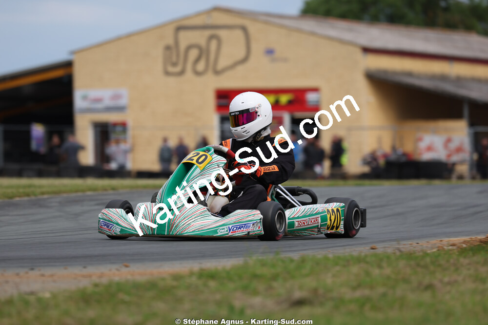 Romuald CHEVALIER — 10/05/2026 : 3ème manche du Trophée Ufolep Kart Nouvelle Aquitaine à Saint-Genis-de-Saintonge (photos Stéphane Agnus) 2026 — karting