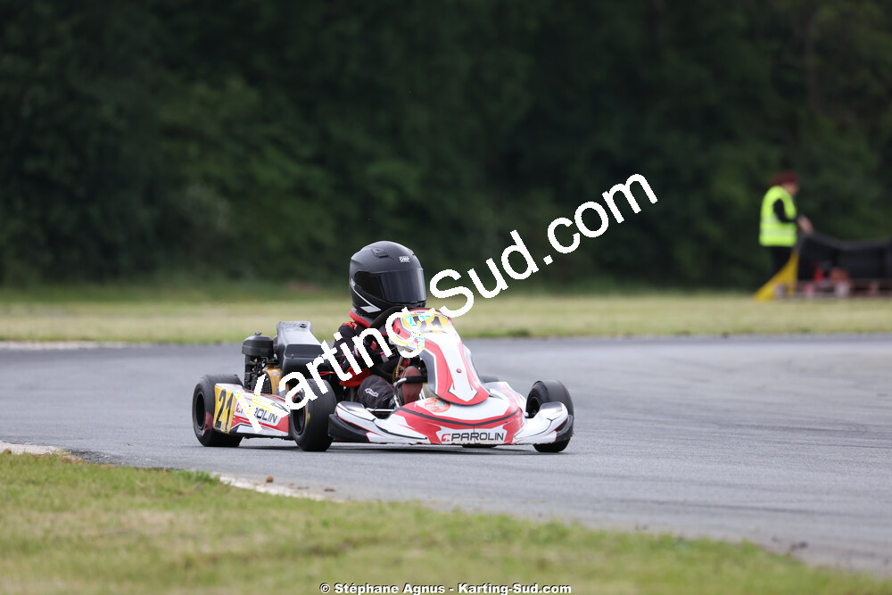 Gabriel LONGEAGNE — 10/05/2026 : 3ème manche du Trophée Ufolep Kart Nouvelle Aquitaine à Saint-Genis-de-Saintonge (photos Stéphane Agnus) 2026 — karting