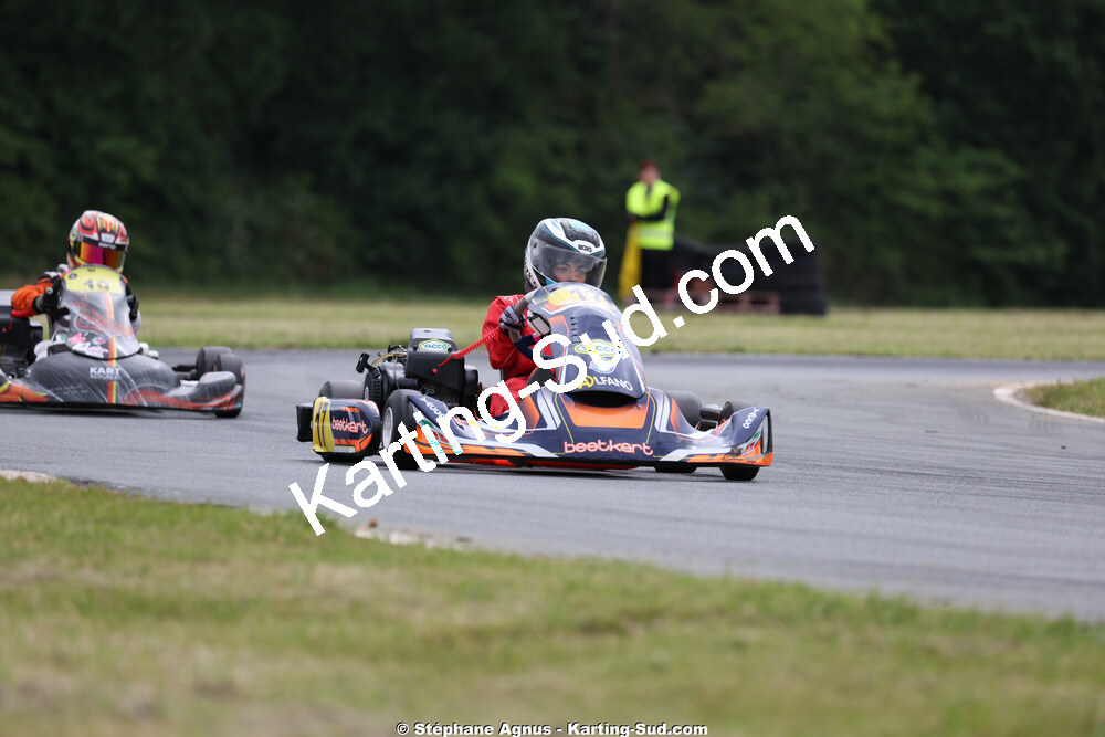 Valentino DE OLIVEIRA — 10/05/2026 : 3ème manche du Trophée Ufolep Kart Nouvelle Aquitaine à Saint-Genis-de-Saintonge (photos Stéphane Agnus) 2026 — karting