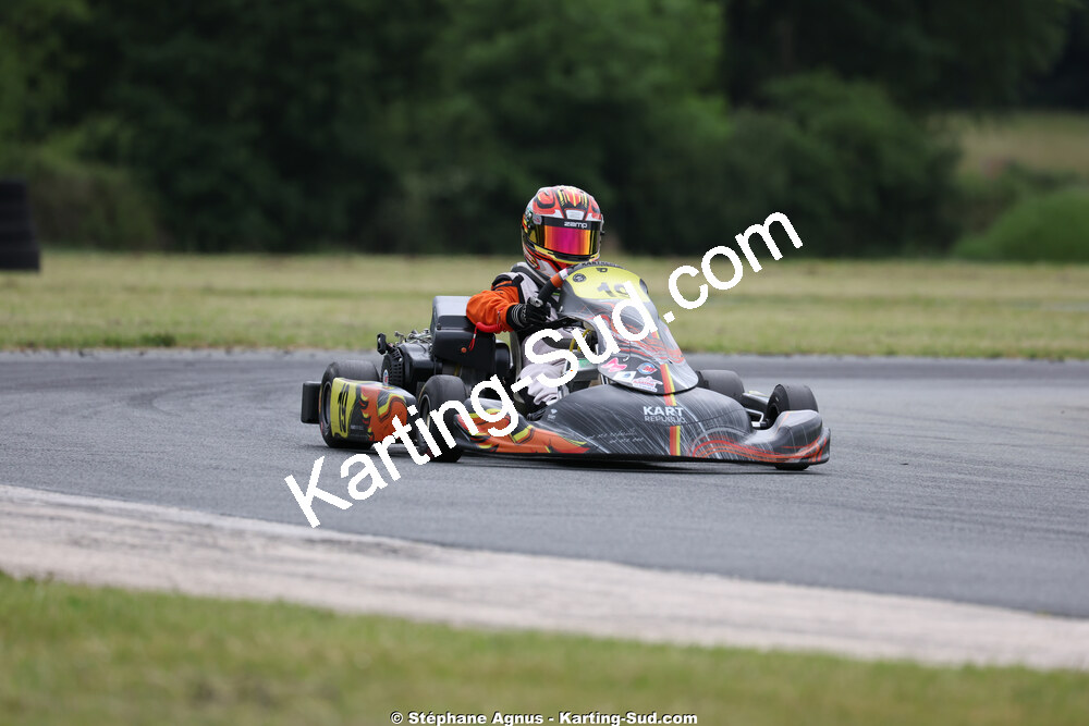 Gabin THUARD — 10/05/2026 : 3ème manche du Trophée Ufolep Kart Nouvelle Aquitaine à Saint-Genis-de-Saintonge (photos Stéphane Agnus) 2026 — karting