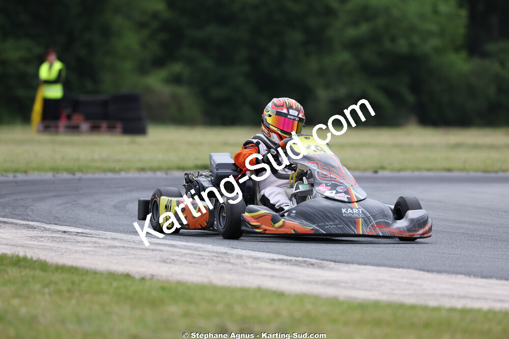 Gabin THUARD — 10/05/2026 : 3ème manche du Trophée Ufolep Kart Nouvelle Aquitaine à Saint-Genis-de-Saintonge (photos Stéphane Agnus) 2026 — karting