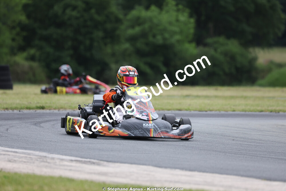 Gabin THUARD — 10/05/2026 : 3ème manche du Trophée Ufolep Kart Nouvelle Aquitaine à Saint-Genis-de-Saintonge (photos Stéphane Agnus) 2026 — karting