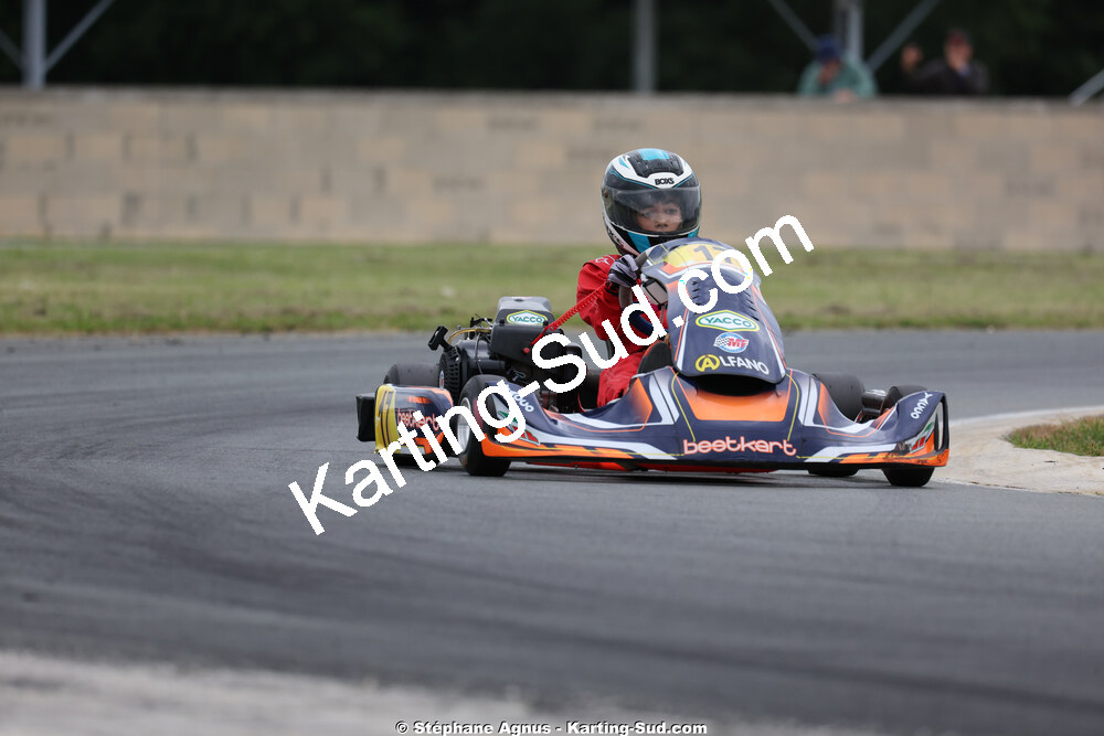Valentino DE OLIVEIRA — 10/05/2026 : 3ème manche du Trophée Ufolep Kart Nouvelle Aquitaine à Saint-Genis-de-Saintonge (photos Stéphane Agnus) 2026 — karting