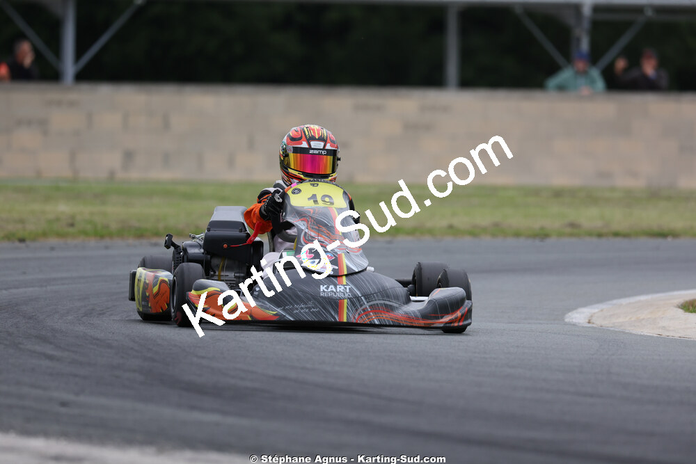 Gabin THUARD — 10/05/2026 : 3ème manche du Trophée Ufolep Kart Nouvelle Aquitaine à Saint-Genis-de-Saintonge (photos Stéphane Agnus) 2026 — karting