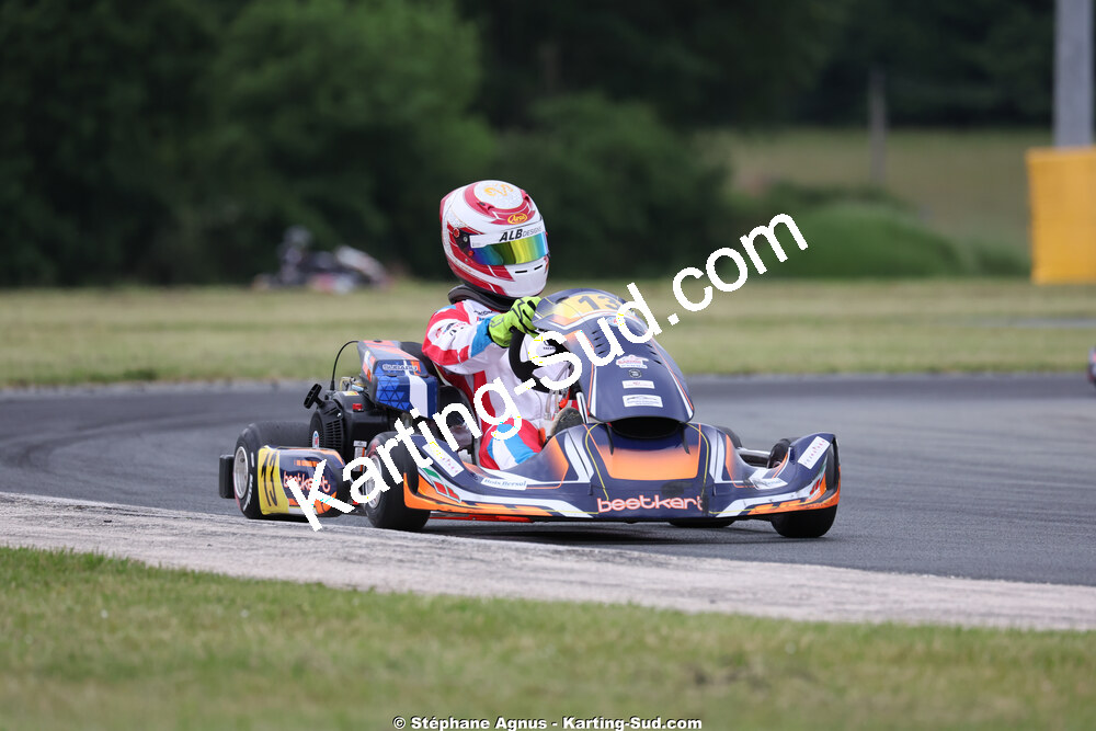 Baptiste STEFANAZZI — 10/05/2026 : 3ème manche du Trophée Ufolep Kart Nouvelle Aquitaine à Saint-Genis-de-Saintonge (photos Stéphane Agnus) 2026 — karting