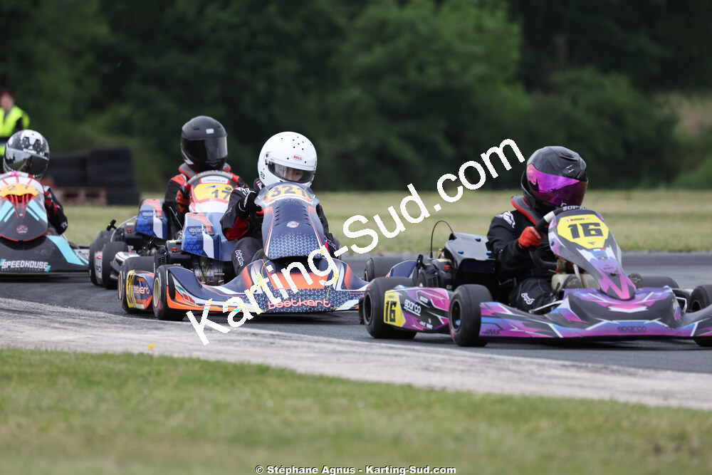 Maxime JAUMOUILLIE — 10/05/2026 : 3ème manche du Trophée Ufolep Kart Nouvelle Aquitaine à Saint-Genis-de-Saintonge (photos Stéphane Agnus) 2026 — karting