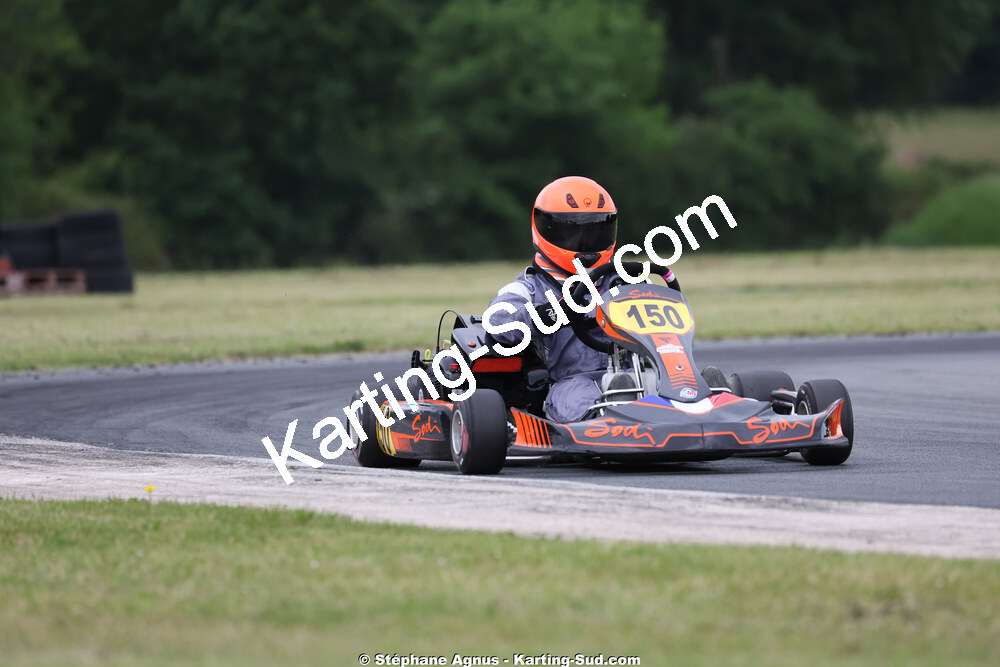 Romain BARDET — 10/05/2026 : 3ème manche du Trophée Ufolep Kart Nouvelle Aquitaine à Saint-Genis-de-Saintonge (photos Stéphane Agnus) 2026 — karting