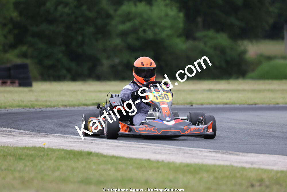 Romain BARDET — 10/05/2026 : 3ème manche du Trophée Ufolep Kart Nouvelle Aquitaine à Saint-Genis-de-Saintonge (photos Stéphane Agnus) 2026 — karting