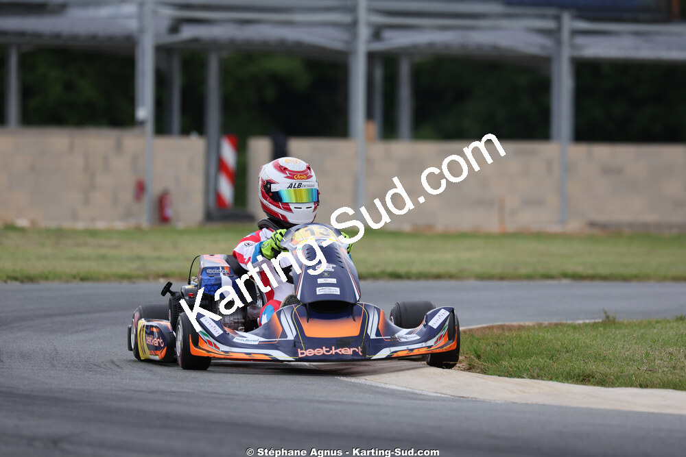 Baptiste STEFANAZZI — 10/05/2026 : 3ème manche du Trophée Ufolep Kart Nouvelle Aquitaine à Saint-Genis-de-Saintonge (photos Stéphane Agnus) 2026 — karting