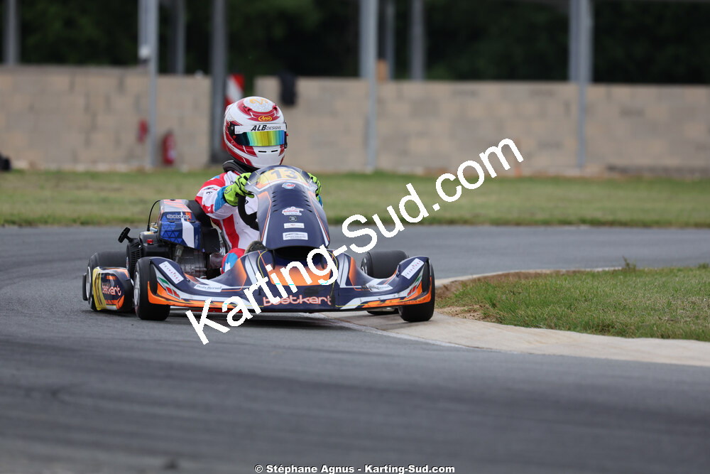 Baptiste STEFANAZZI — 10/05/2026 : 3ème manche du Trophée Ufolep Kart Nouvelle Aquitaine à Saint-Genis-de-Saintonge (photos Stéphane Agnus) 2026 — karting