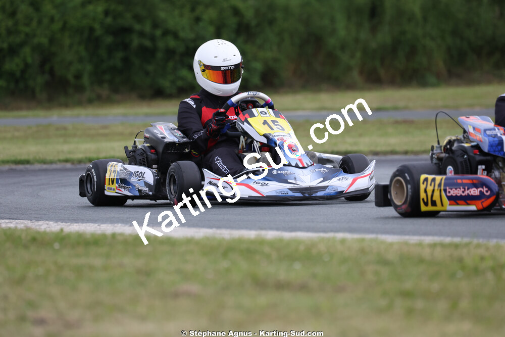 Léo AYARI — 10/05/2026 : 3ème manche du Trophée Ufolep Kart Nouvelle Aquitaine à Saint-Genis-de-Saintonge (photos Stéphane Agnus) 2026 — karting
