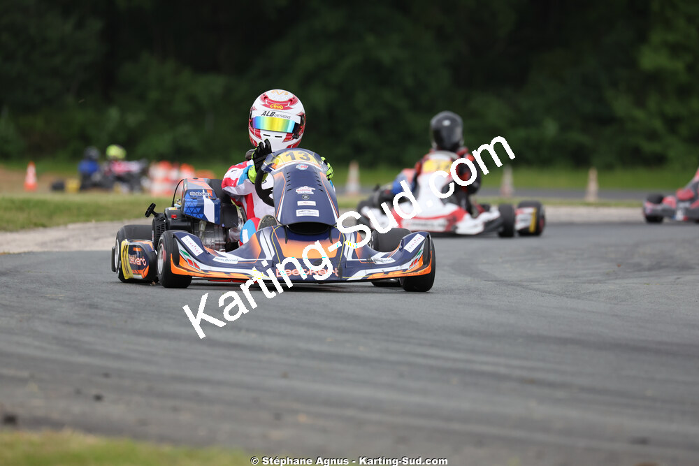 Baptiste STEFANAZZI — 10/05/2026 : 3ème manche du Trophée Ufolep Kart Nouvelle Aquitaine à Saint-Genis-de-Saintonge (photos Stéphane Agnus) 2026 — karting