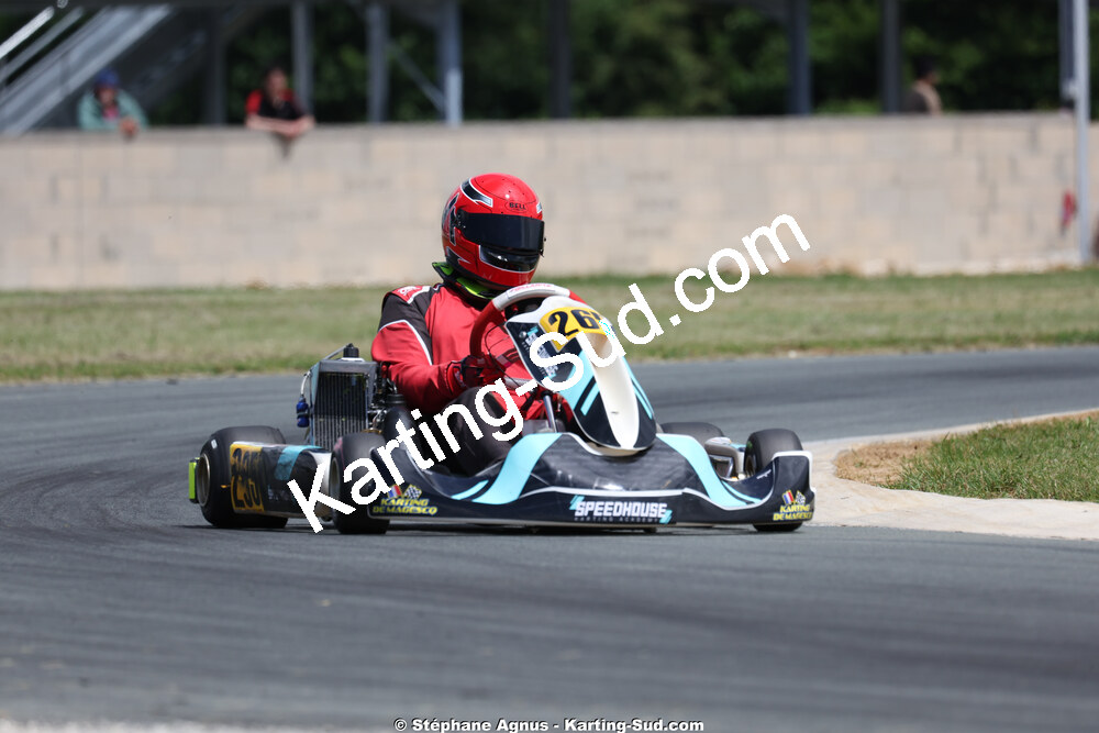 Mathéo ROUX — 10/05/2026 : 3ème manche du Trophée Ufolep Kart Nouvelle Aquitaine à Saint-Genis-de-Saintonge (photos Stéphane Agnus) 2026 — karting