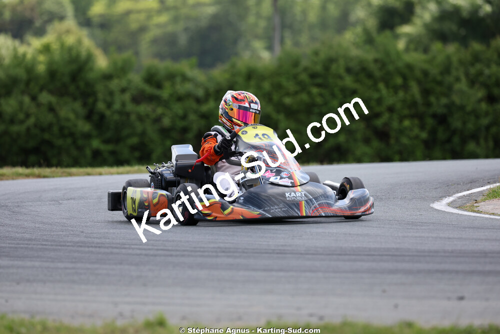 Gabin THUARD — 10/05/2026 : 3ème manche du Trophée Ufolep Kart Nouvelle Aquitaine à Saint-Genis-de-Saintonge (photos Stéphane Agnus) 2026 — karting