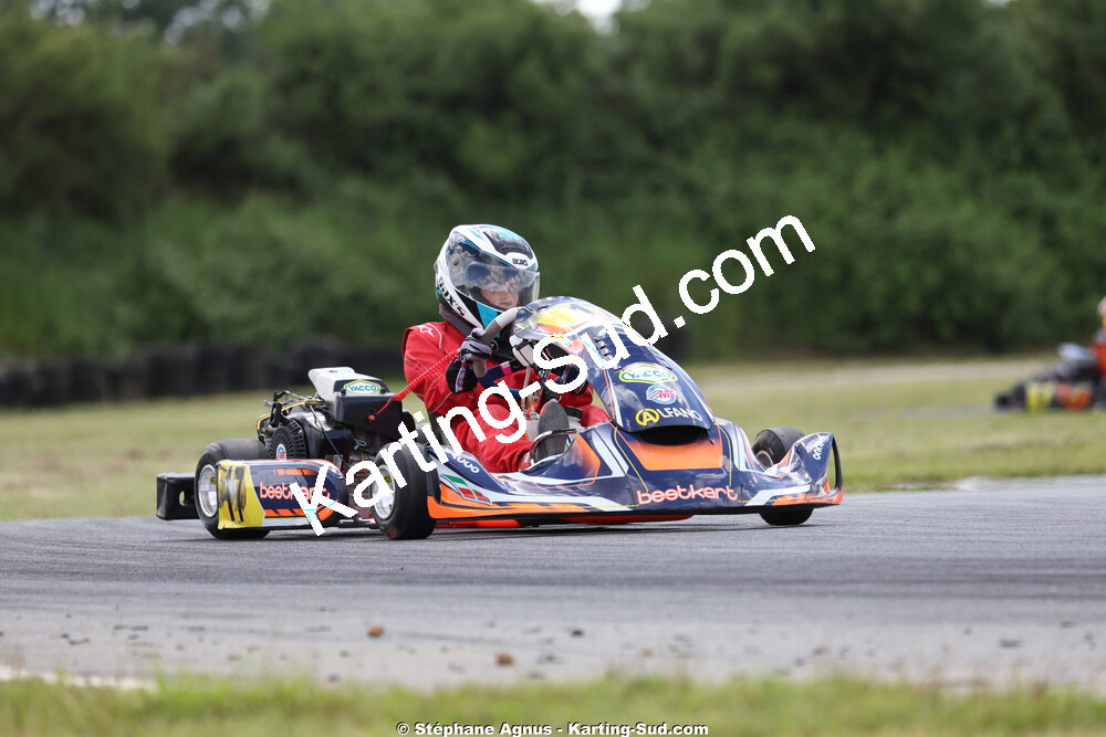 Valentino DE OLIVEIRA — 10/05/2026 : 3ème manche du Trophée Ufolep Kart Nouvelle Aquitaine à Saint-Genis-de-Saintonge (photos Stéphane Agnus) 2026 — karting