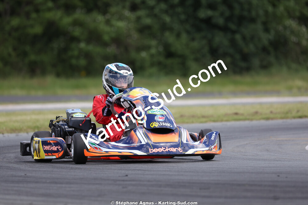 Valentino DE OLIVEIRA — 10/05/2026 : 3ème manche du Trophée Ufolep Kart Nouvelle Aquitaine à Saint-Genis-de-Saintonge (photos Stéphane Agnus) 2026 — karting
