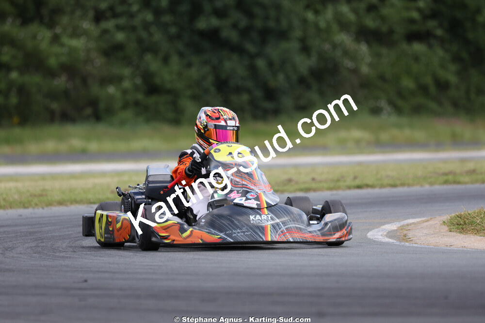 Gabin THUARD — 10/05/2026 : 3ème manche du Trophée Ufolep Kart Nouvelle Aquitaine à Saint-Genis-de-Saintonge (photos Stéphane Agnus) 2026 — karting