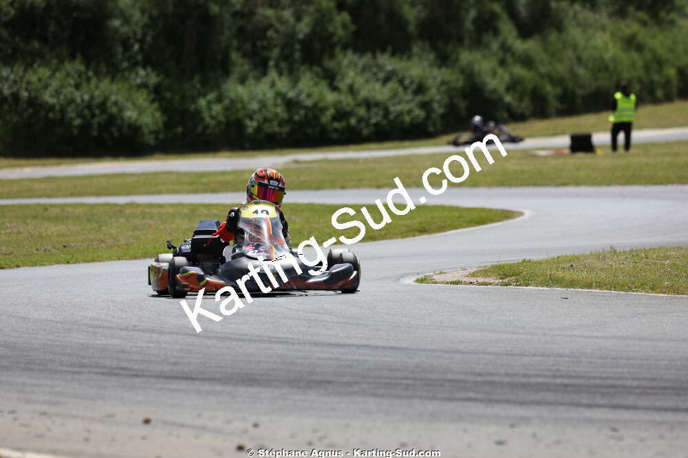 Gabin THUARD — 10/05/2026 : 3ème manche du Trophée Ufolep Kart Nouvelle Aquitaine à Saint-Genis-de-Saintonge (photos Stéphane Agnus) 2026 — karting