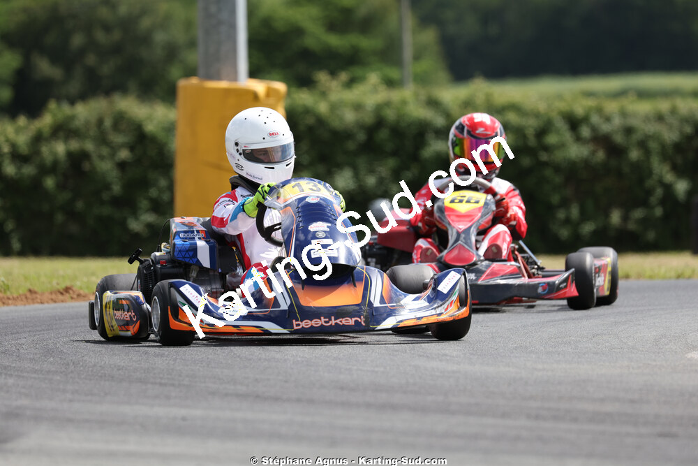 Baptiste STEFANAZZI — 10/05/2026 : 3ème manche du Trophée Ufolep Kart Nouvelle Aquitaine à Saint-Genis-de-Saintonge (photos Stéphane Agnus) 2026 — karting