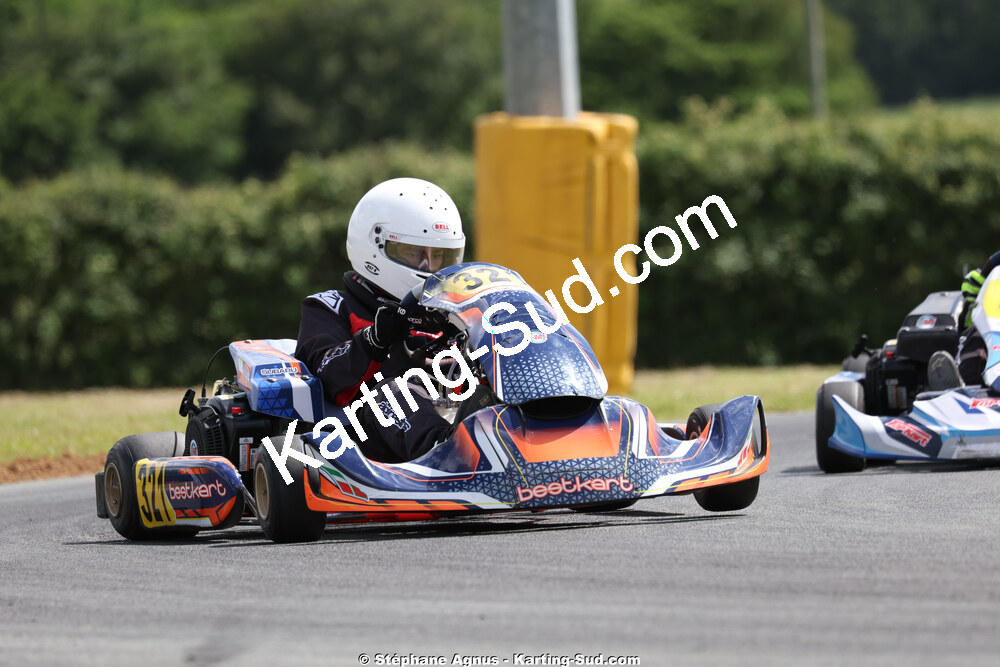 Maxime JAUMOUILLIE — 10/05/2026 : 3ème manche du Trophée Ufolep Kart Nouvelle Aquitaine à Saint-Genis-de-Saintonge (photos Stéphane Agnus) 2026 — karting