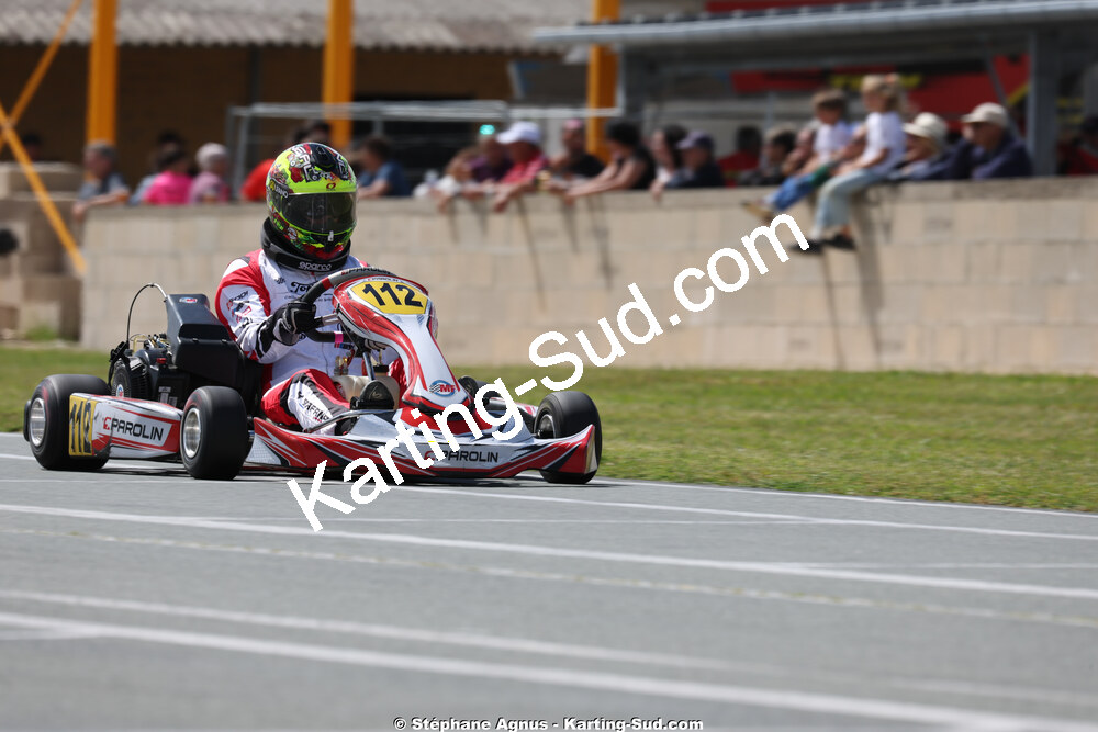 Kévin DAVID — 10/05/2026 : 3ème manche du Trophée Ufolep Kart Nouvelle Aquitaine à Saint-Genis-de-Saintonge (photos Stéphane Agnus) 2026 — karting