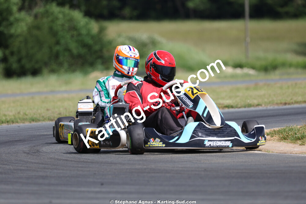 Mathéo ROUX — 10/05/2026 : 3ème manche du Trophée Ufolep Kart Nouvelle Aquitaine à Saint-Genis-de-Saintonge (photos Stéphane Agnus) 2026 — karting