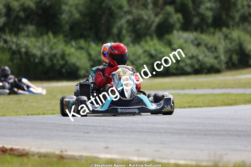 Mathéo ROUX — 10/05/2026 : 3ème manche du Trophée Ufolep Kart Nouvelle Aquitaine à Saint-Genis-de-Saintonge (photos Stéphane Agnus) 2026 — karting