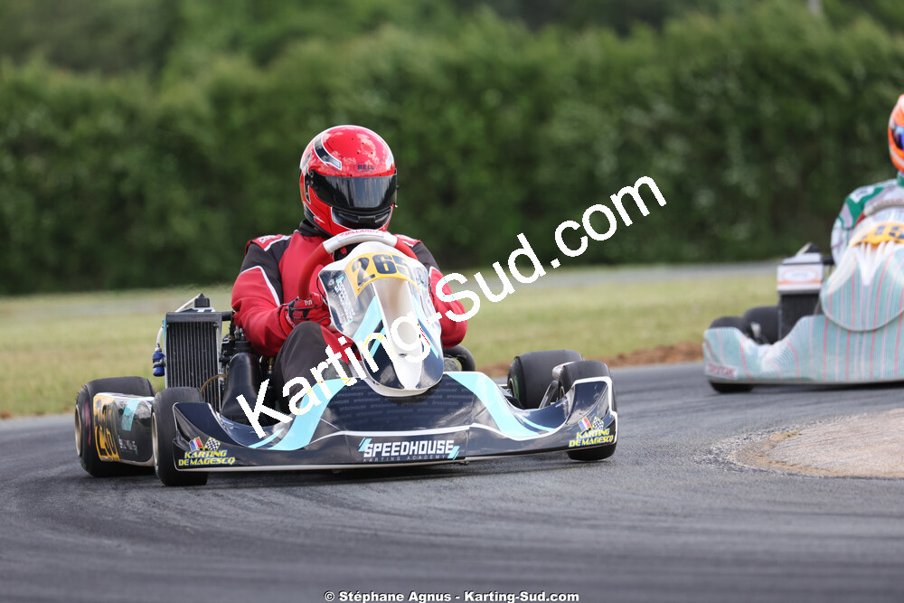 Mathéo ROUX — 10/05/2026 : 3ème manche du Trophée Ufolep Kart Nouvelle Aquitaine à Saint-Genis-de-Saintonge (photos Stéphane Agnus) 2026 — karting