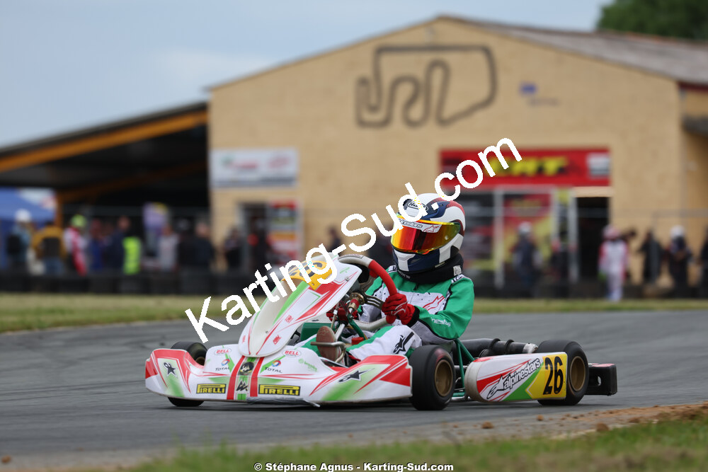 Romain GUILBERT — 10/05/2026 : 3ème manche du Trophée Ufolep Kart Nouvelle Aquitaine à Saint-Genis-de-Saintonge (photos Stéphane Agnus) 2026 — karting