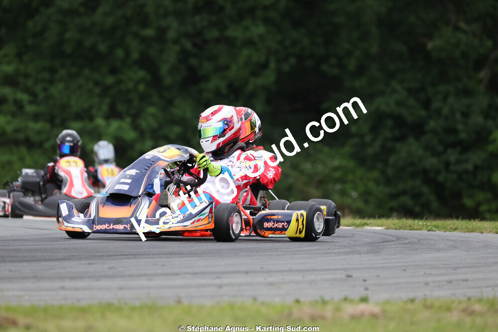 Baptiste STEFANAZZI — 10/05/2026 : 3ème manche du Trophée Ufolep Kart Nouvelle Aquitaine à Saint-Genis-de-Saintonge (photos Stéphane Agnus) 2026 — karting