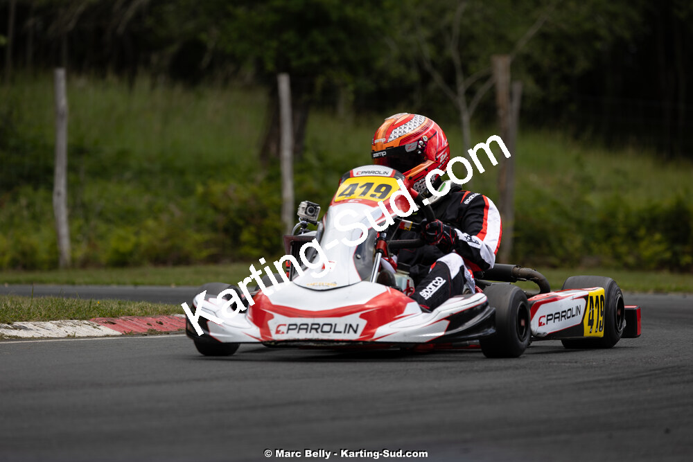 17/05/2026 : 3ème manche de l’Atlantic Trophée Nouvelle-Aquitaine Sud à Teyjat (photos Marc Belly) 2026 — karting
