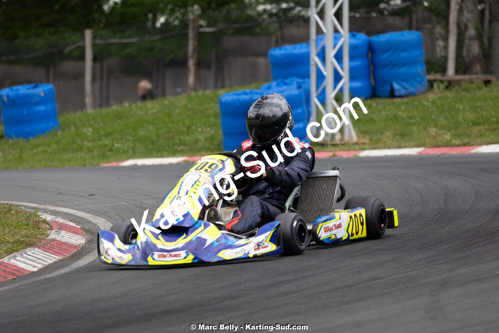17/05/2026 : 3ème manche de l’Atlantic Trophée Nouvelle-Aquitaine Sud à Teyjat (photos Marc Belly) 2026 — karting