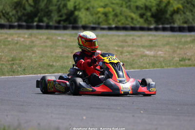 Vincent REBBERT — 23 & 24/05/2026 : 4ème manche du Championnat du Sud à Ganges (photos Stéphane Agnus) 2026 — karting