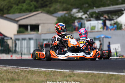 Maxime GELEY — 23 & 24/05/2026 : 4ème manche du Championnat du Sud à Ganges (photos Stéphane Agnus) 2026 — karting