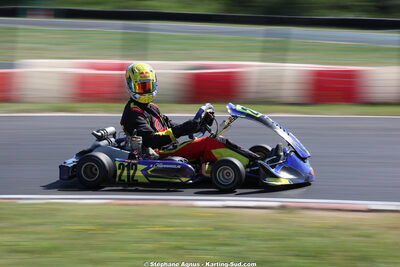 Jules LAGARRIGUE — 23 & 24/05/2026 : 4ème manche du Championnat du Sud à Ganges (photos Stéphane Agnus) 2026 — karting