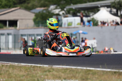 Gabriel HUGON — 23 & 24/05/2026 : 4ème manche du Championnat du Sud à Ganges (photos Stéphane Agnus) 2026 — karting