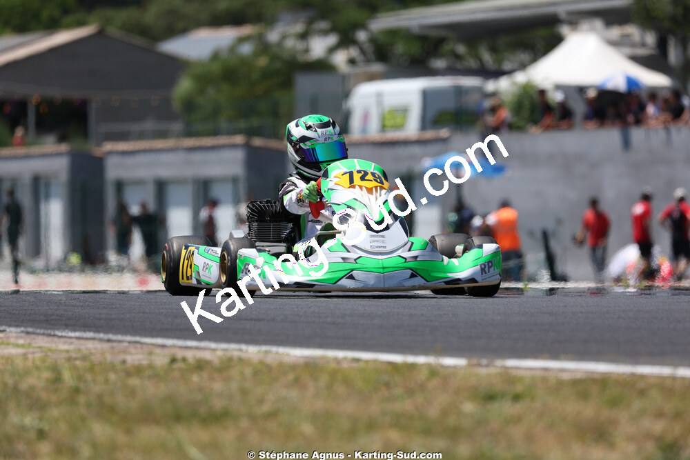 Gabriel RINAUDO — 23 & 24/05/2026 : 4ème manche du Championnat du Sud à Ganges (photos Stéphane Agnus) 2026 — karting