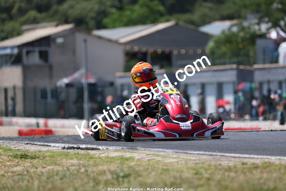 Aaron BORDANOVA — 23 & 24/05/2026 : 4ème manche du Championnat du Sud à Ganges (photos Stéphane Agnus) 2026 — karting