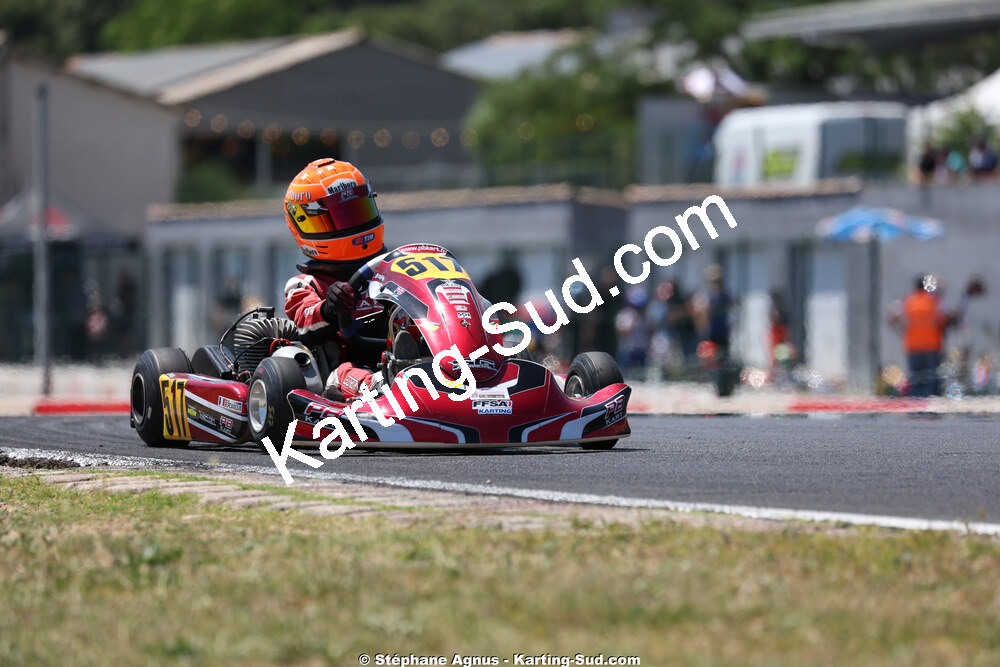 Aaron BORDANOVA — 23 & 24/05/2026 : 4ème manche du Championnat du Sud à Ganges (photos Stéphane Agnus) 2026 — karting