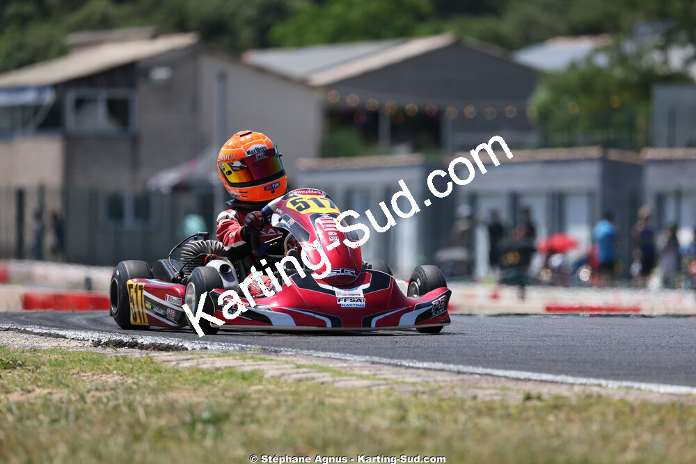 Aaron BORDANOVA — 23 & 24/05/2026 : 4ème manche du Championnat du Sud à Ganges (photos Stéphane Agnus) 2026 — karting