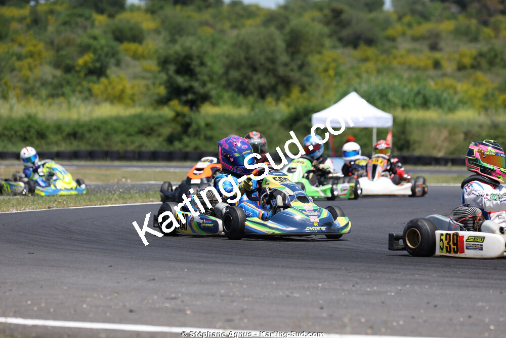 Mathis MESPOULEDE — 23 & 24/05/2026 : 4ème manche du Championnat du Sud à Ganges (photos Stéphane Agnus) 2026 — karting