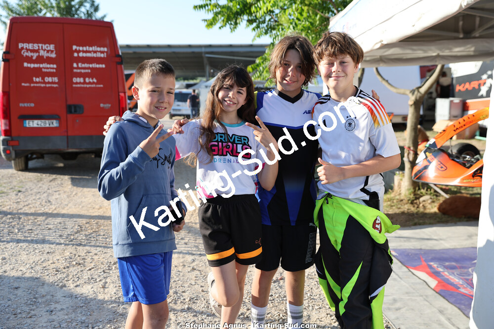 Ange MAESTRACCI, Lina SALAMANCA — 23 & 24/05/2026 : 4ème manche du Championnat du Sud à Ganges (photos Stéphane Agnus) 2026 — karting
