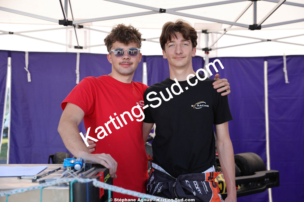Camille DELFAU, Jean-Rémy DUPUY — 23 & 24/05/2026 : 4ème manche du Championnat du Sud à Ganges (photos Stéphane Agnus) 2026 — karting