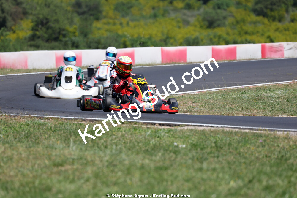 Vincent REBBERT — 23 & 24/05/2026 : 4ème manche du Championnat du Sud à Ganges (photos Stéphane Agnus) 2026 — karting