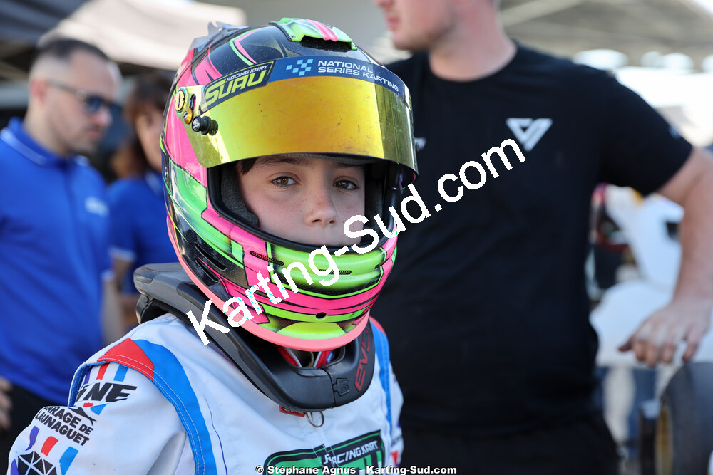 Nathan TAPIA — 23 & 24/05/2026 : 4ème manche du Championnat du Sud à Ganges (photos Stéphane Agnus) 2026 — karting